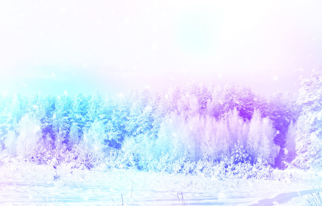 purple and blue color winter background